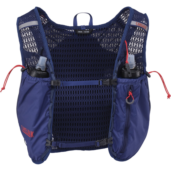 CamelBak Trail Run Vest 34oz Hydration Pack Deep Sea