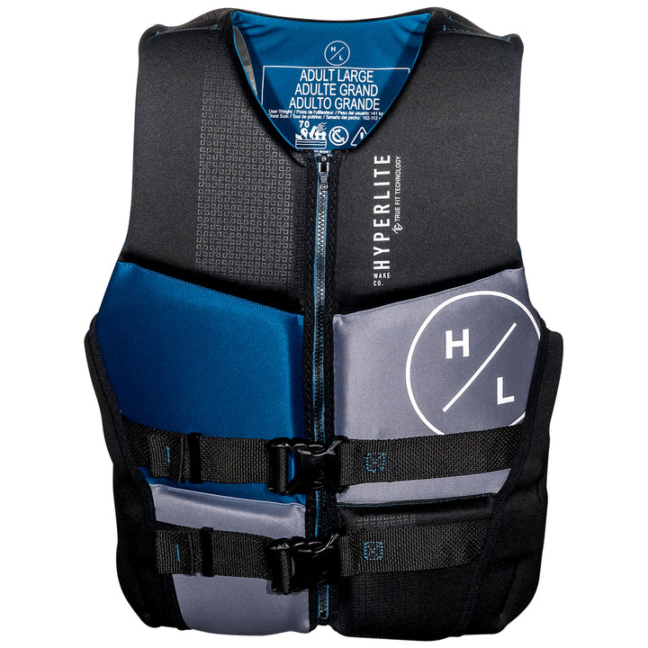 Hyperlite Prime CGA Wake Vest Blue/Black