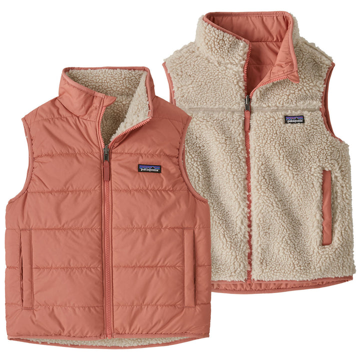 Patagonia Reversible Ready Freddy Vest - Kids' Moment Pink