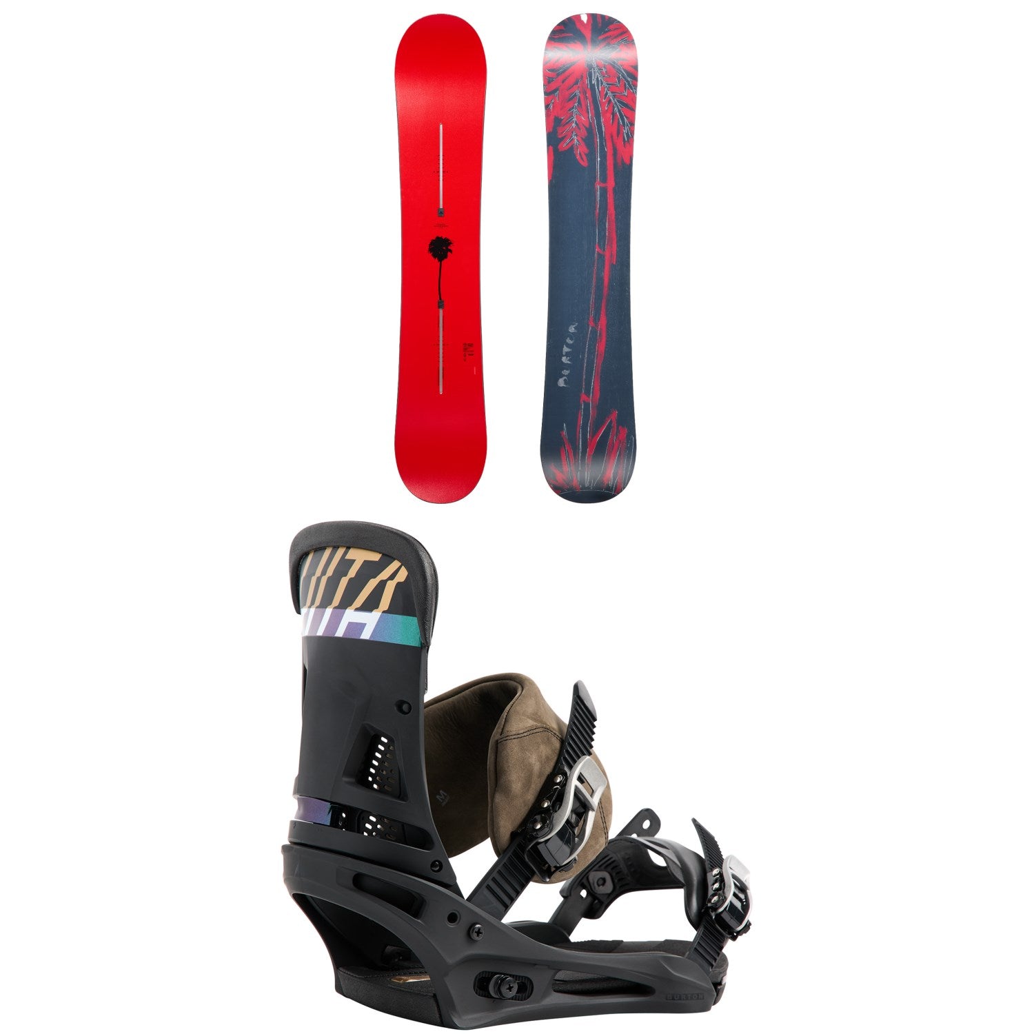 Burton Blossom Snowboard + Malavita Snowboard Bindings 2026 – evo