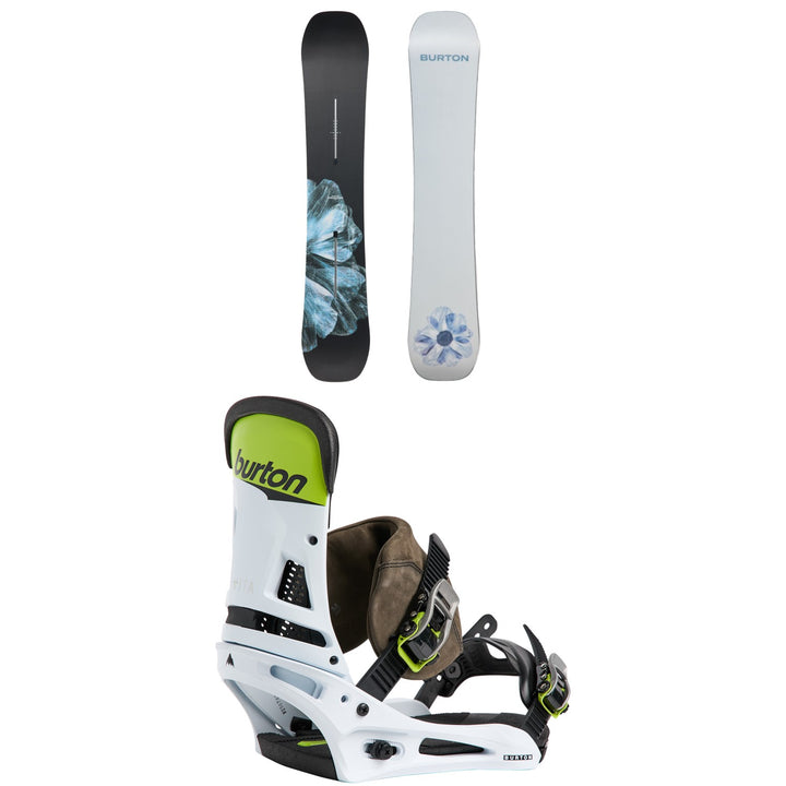 Burton Process Flying V Snowboard + Malavita Snowboard Bindings 2026
