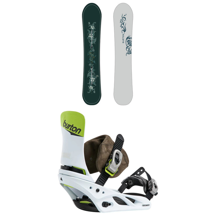 Burton Counterbalance Snowboard + Lexa x LTD Snowboard Bindings - Women's 2026