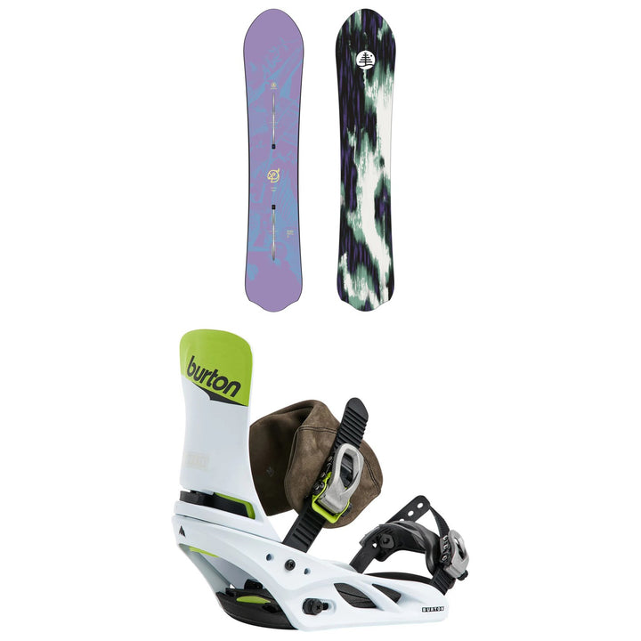 Burton Family Tree Alekesam Snowboard + Lexa x LTD Snowboard Bindings - Women's 2026
