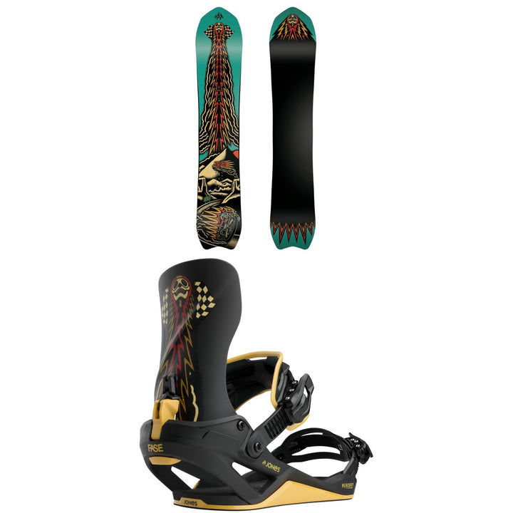 Jones Stratos x Harry Kearney Snowboard + Mercury Fase x Harry Kearney Snowboard Bindings 2026