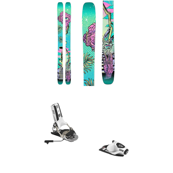 Moment Bella 101 Skis - Women's + Look Pivot 2.0 11 GW Ski Bindings 2026