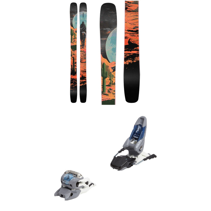 Moment Sierra 104 Skis - Women's + Marker Squire 11 Ski Bindings 2026