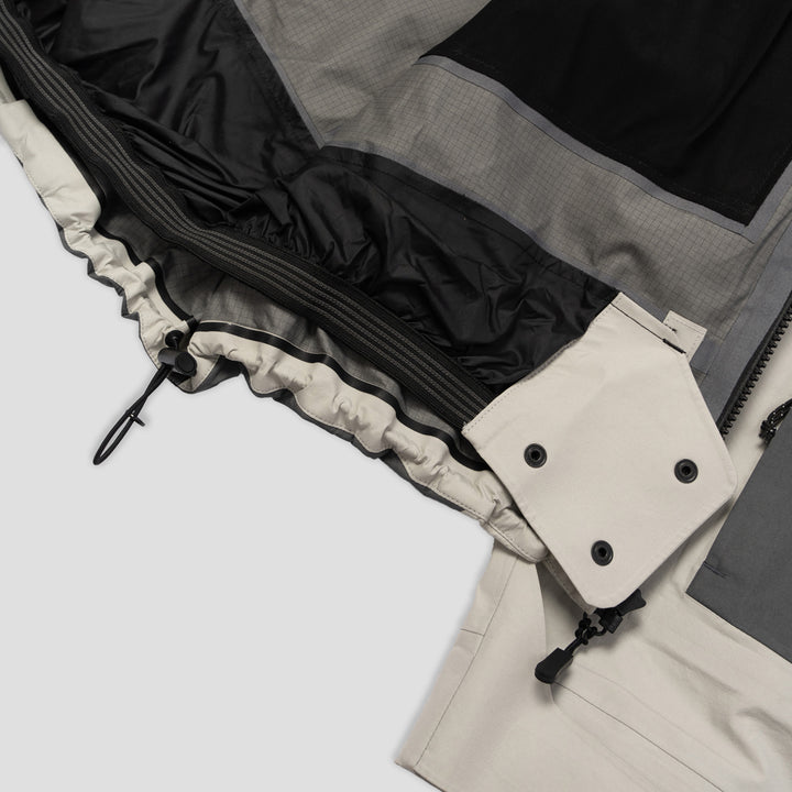 Nomadik Glitch Jacket - Men's Grey/Lt Grey