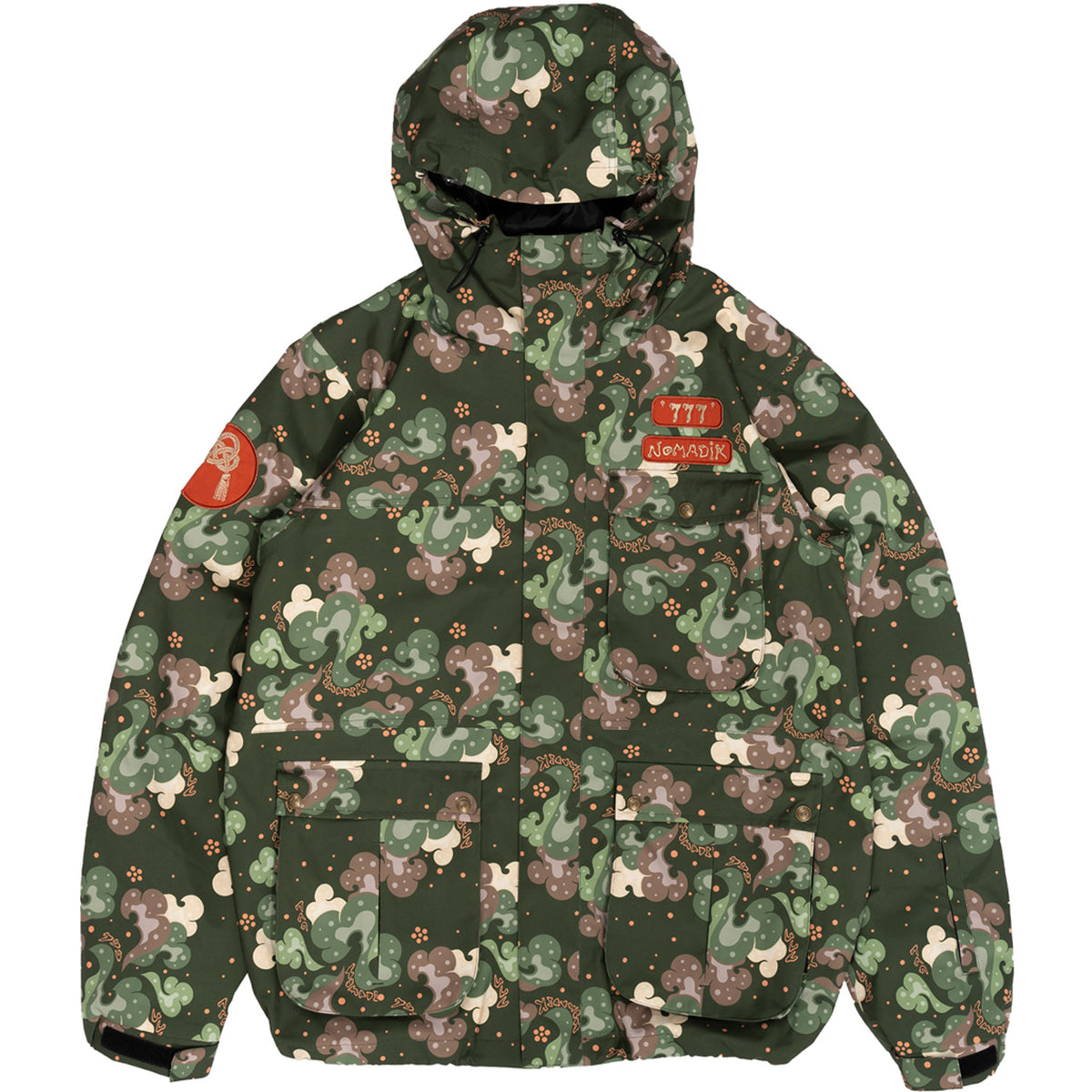 Nomadik 777 Jacket - Men's Green Camo