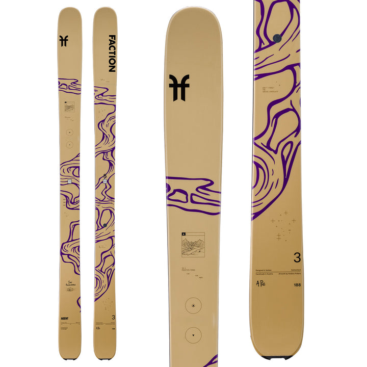 Faction Agent 3 Sam Anthamatten Skis 2026