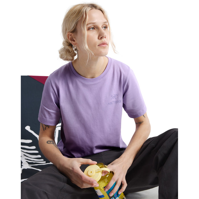 Arc'teryx Kragg SL Cotton Emblem Crew Short-Sleeve T-Shirt - Women's Mallow