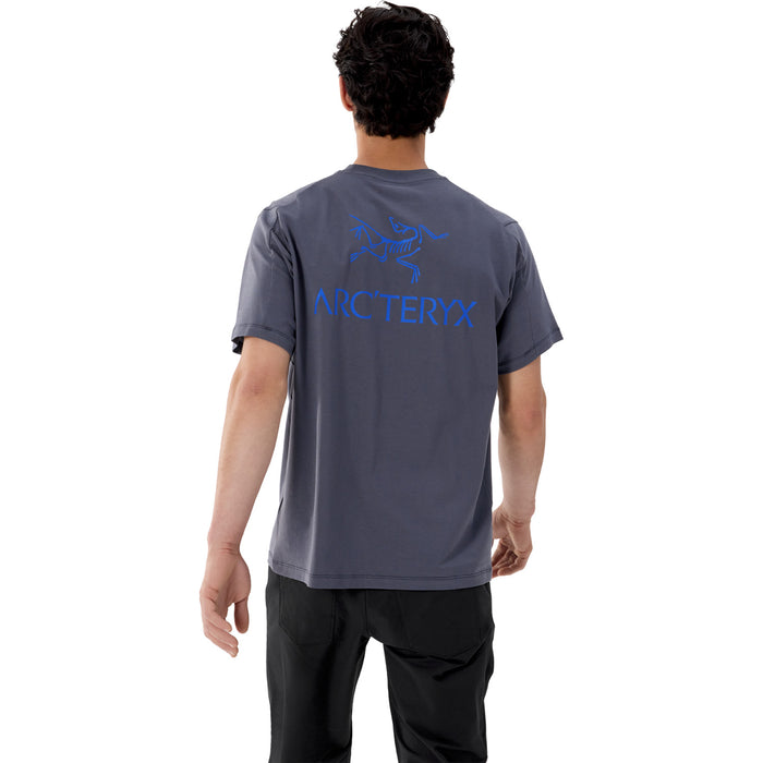 Arc'teryx Kragg SL Cotton Bird Word Short-Sleeve T-Shirt - Men's Dk Stratus/Fluidity