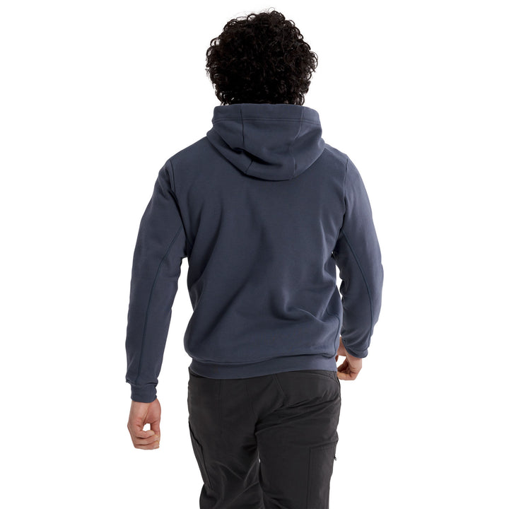 Arc'teryx Emblem Fleece Full-Zip Hoodie - Men's Dk Stratus