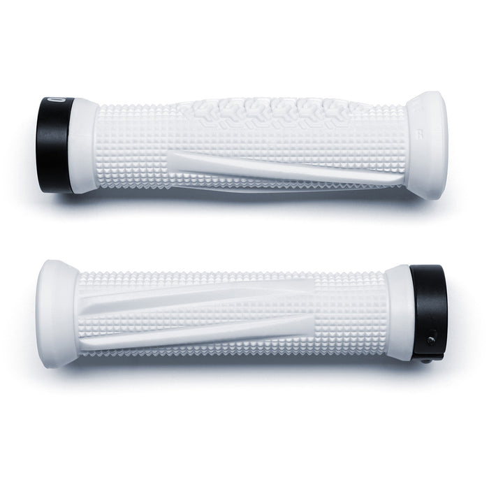 OneUp Components Jackson Goldstone Lock-On Grips White