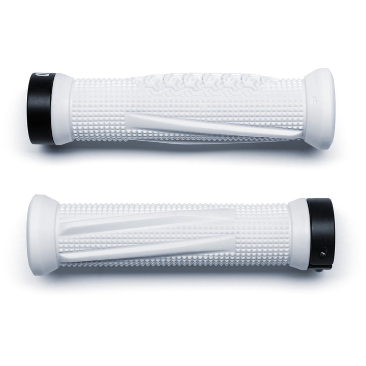 OneUp Components Jackson Goldstone Lock-On Grips White