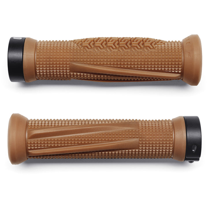 OneUp Components Jackson Goldstone Lock-On Grips Tan