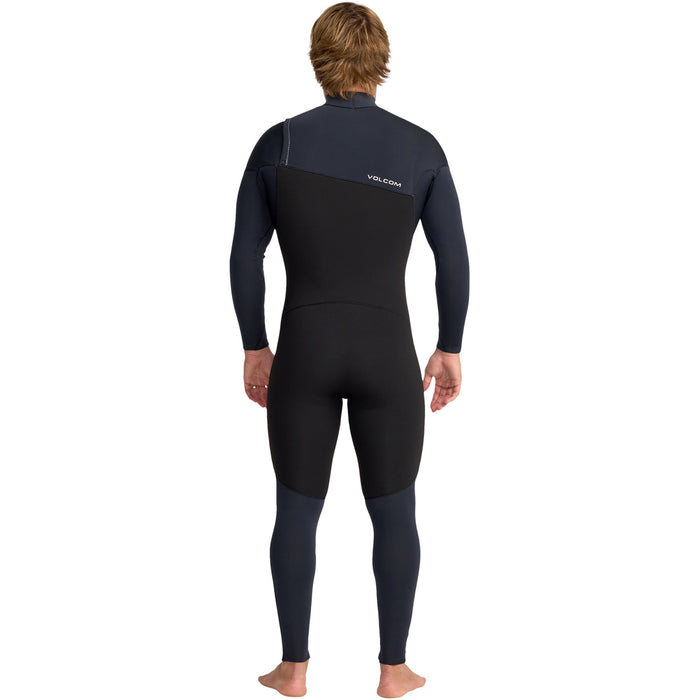 Volcom 4/3 Modulator Chest Zip Full Wetsuit Black