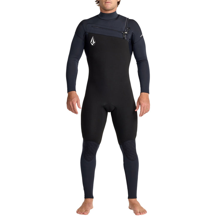 Volcom 4/3 Modulator Chest Zip Full Wetsuit Black
