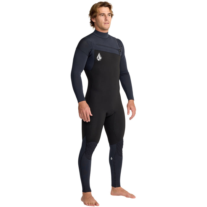 Volcom 4/3 Modulator Chest Zip Full Wetsuit Black