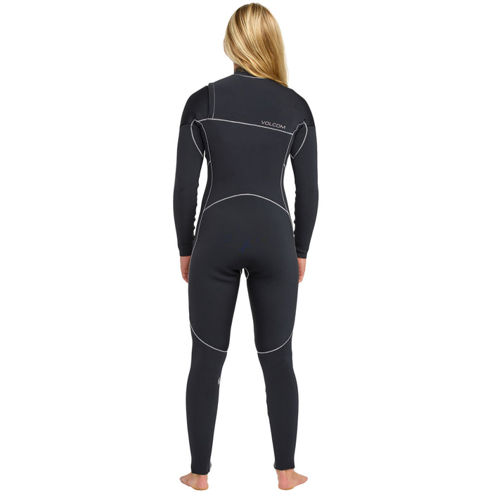 Volcom 4/3 Modulator Chest Zip Full Wetsuit - Women's Black