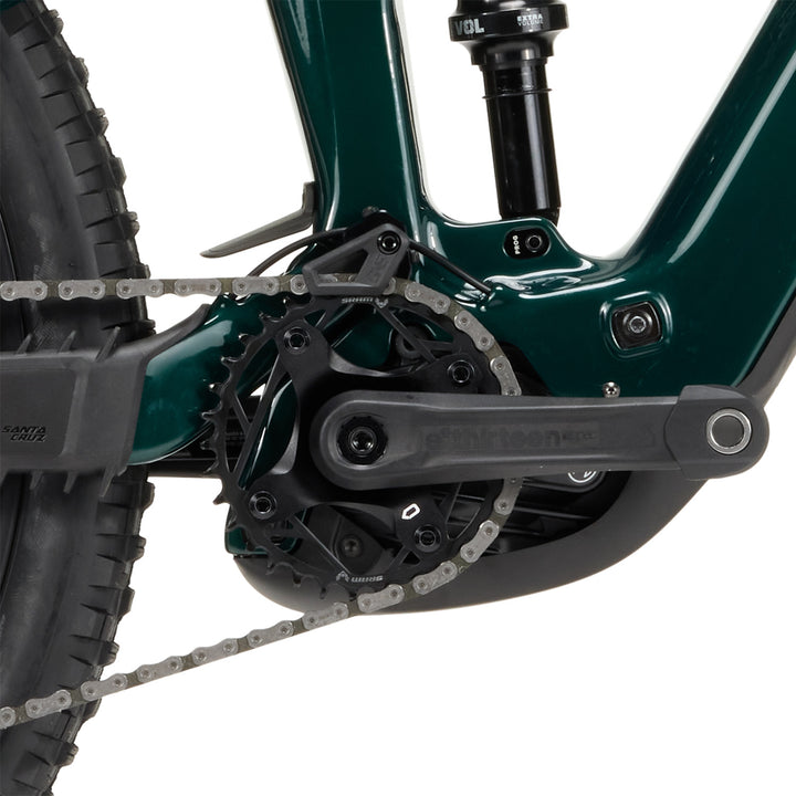Santa Cruz Vala 1 C Eagle 70 E-Mountain Bike 2026 Midnight Green