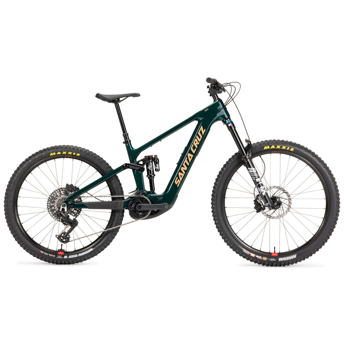 Santa Cruz Vala 1 C Eagle 90 E-Mountain Bike 2026 Midnight Green