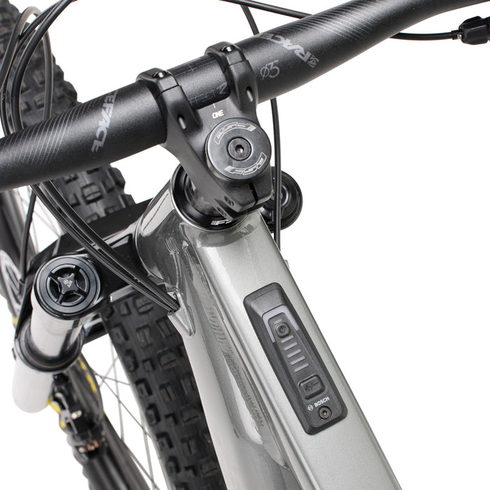 Santa Cruz Vala 1 AL Eagle 70 E-Mountain Bike 2026 Gloss Lunar Gray
