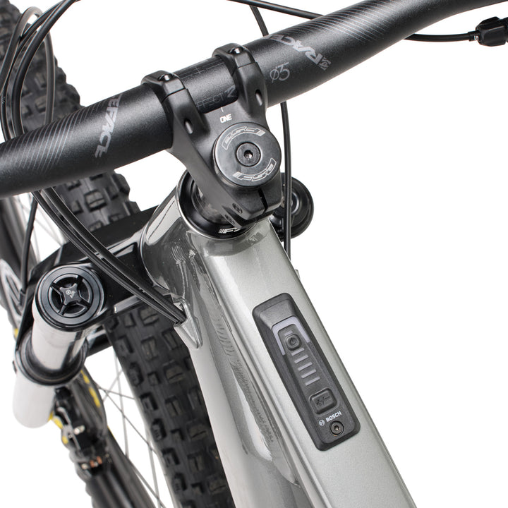 Santa Cruz Vala 1 AL Eagle 70 E-Mountain Bike 2026 Gloss Lunar Gray