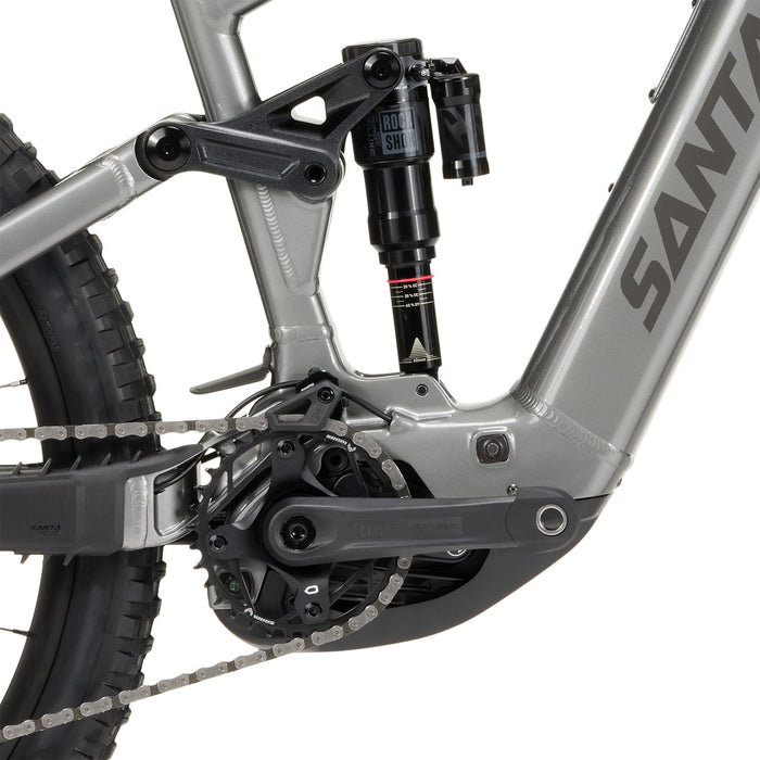 Santa Cruz Vala 1 AL Eagle 70 E-Mountain Bike 2026 Gloss Lunar Gray