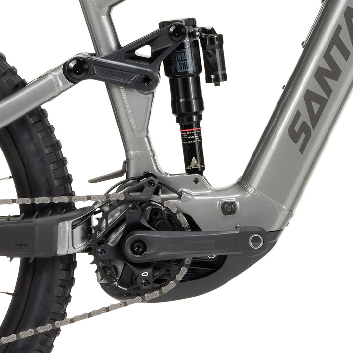 Santa Cruz Vala 1 AL Eagle 70 E-Mountain Bike 2026 Gloss Lunar Gray