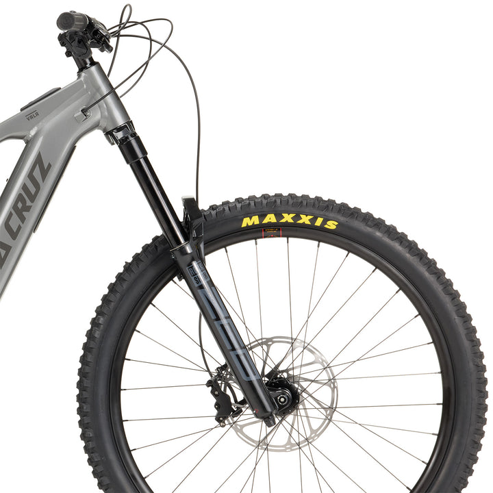 Santa Cruz Vala 1 AL Eagle 70 E-Mountain Bike 2026 Gloss Lunar Gray