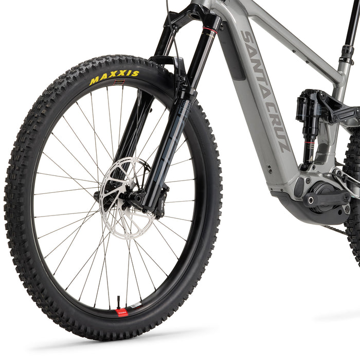 Santa Cruz Vala 1 AL Eagle 70 E-Mountain Bike 2026 Gloss Lunar Gray