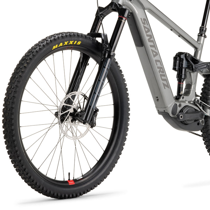 Santa Cruz Vala 1 AL Eagle 70 E-Mountain Bike 2026 Gloss Lunar Gray