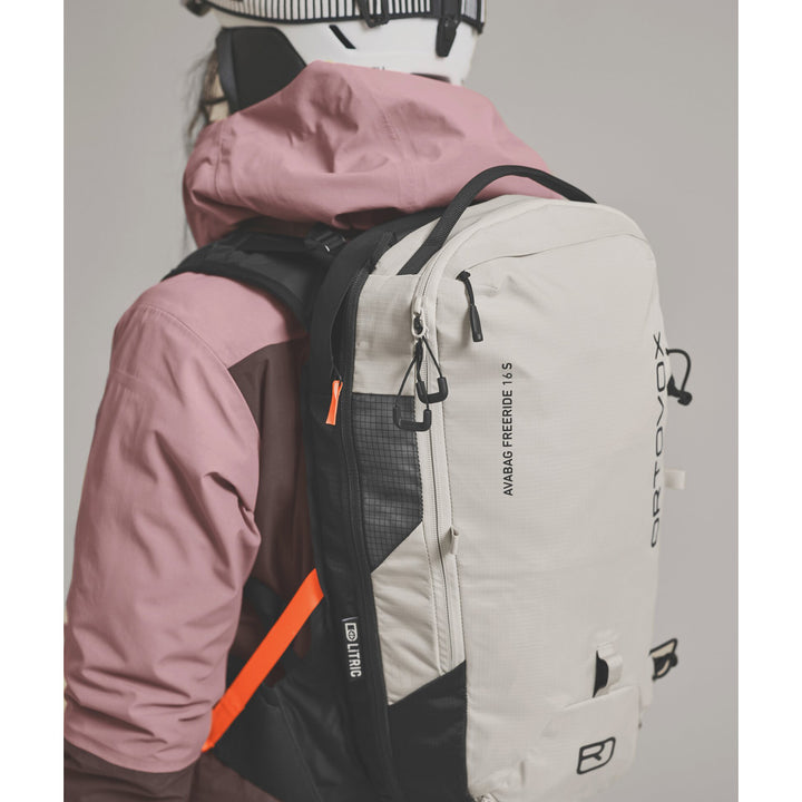 Ortovox LiTRIC Freeride 16L S Avabag Airbag Pack White Tea