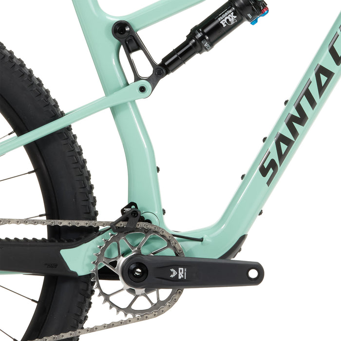 Santa Cruz Blur 4 C Eagle 90 TR Complete Mountain Bike 2026 Gloss Light Teal
