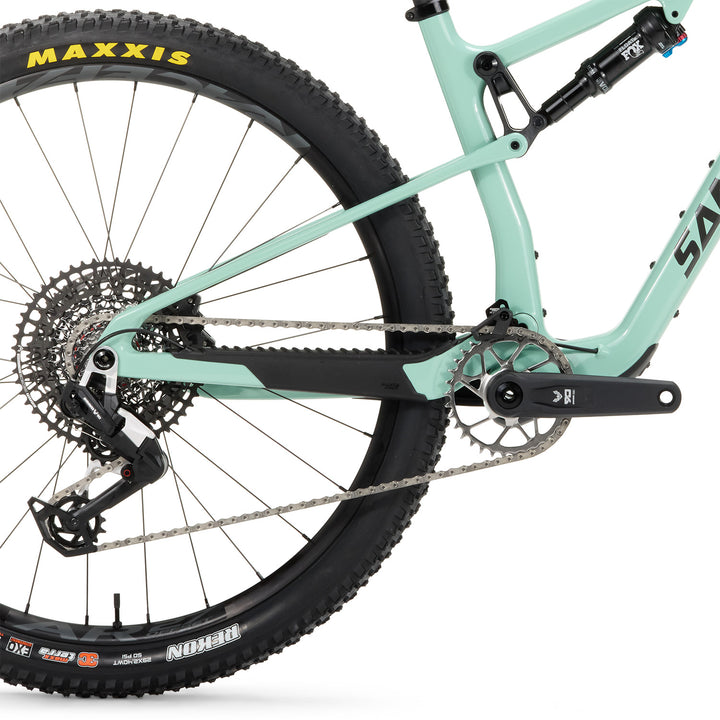 Santa Cruz Blur 4 C Eagle 90 TR Complete Mountain Bike 2026 Gloss Light Teal