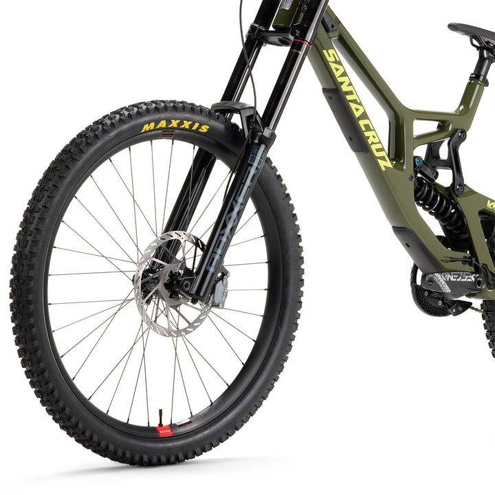 Santa Cruz V10 8 Carbon CC MX DH S Kit Mountain Bike 2025 Gloss Kelp Green / Medium