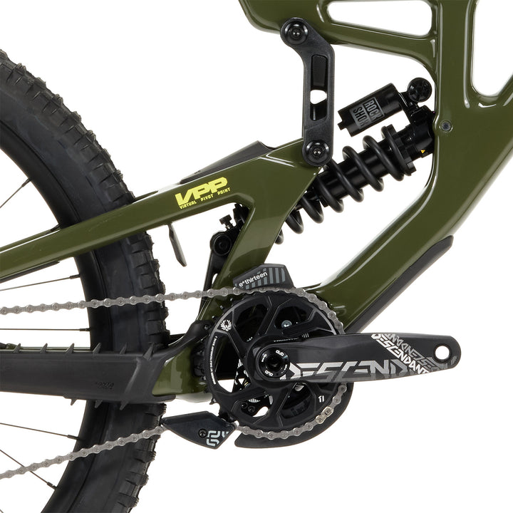 Santa Cruz V10 8 CC DH S Complete Mountain Bike 2026 Gloss Kelp Green