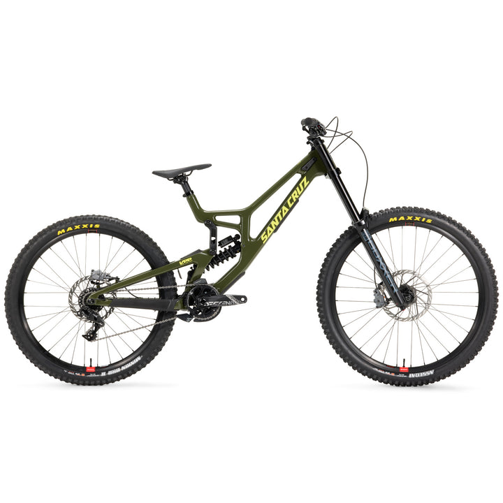 Santa Cruz V10 DH S, Gloss Kelp Green / M