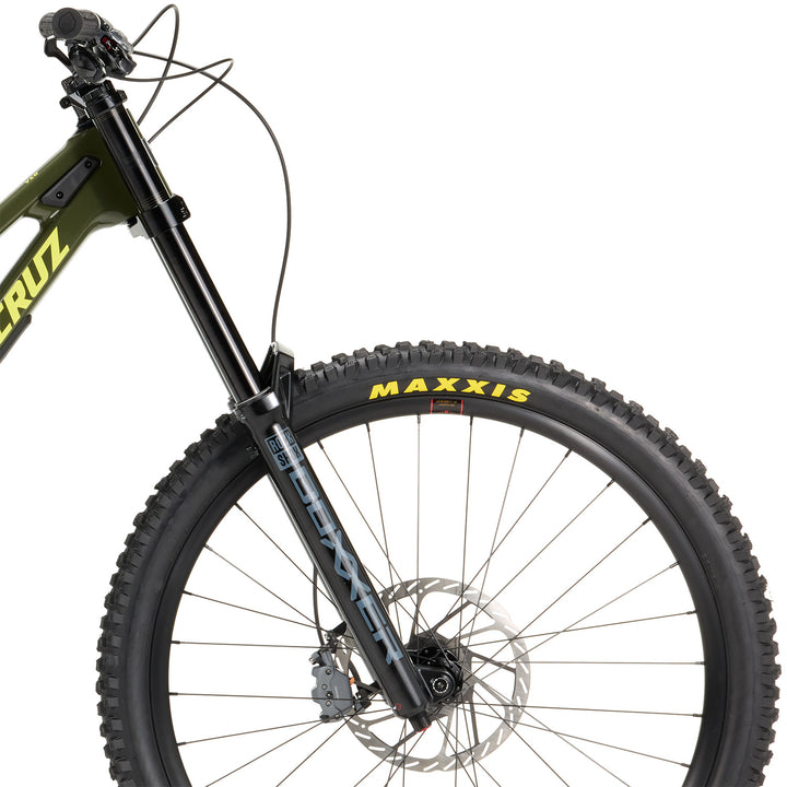 Santa Cruz V10 8 CC DH S Complete Mountain Bike 2026 Gloss Kelp Green