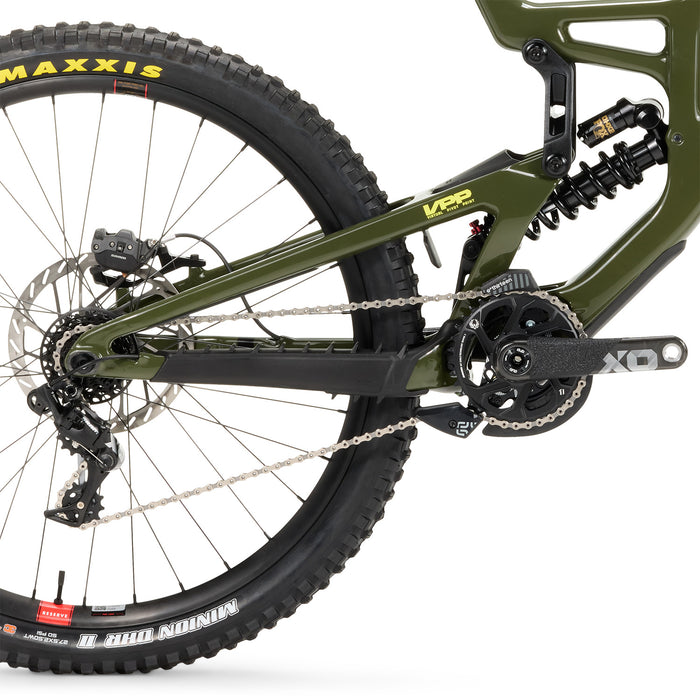 Santa Cruz V10 8 CC DH X01 Complete Mountain Bike 2026 Gloss Kelp Green