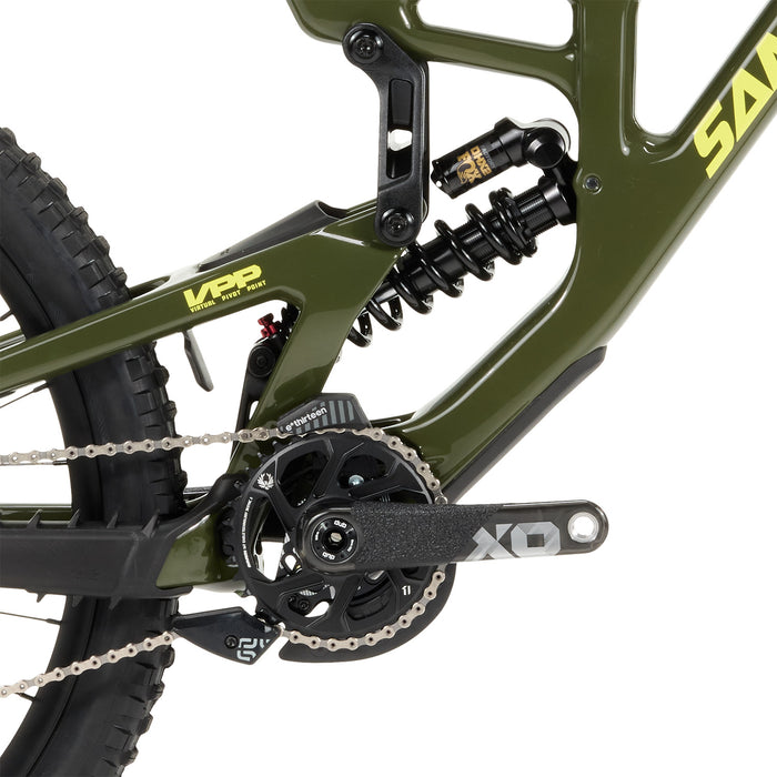 Santa Cruz V10 8 CC DH X01 Complete Mountain Bike 2026 Gloss Kelp Green