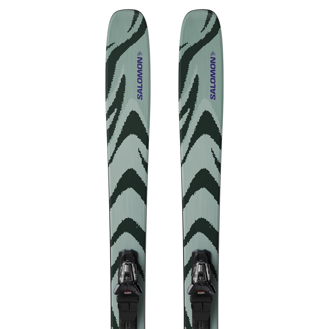 best binding for salomon qst 92 skis Salomon E QST 92 Skis + M11 GW Ski Bindings 2026