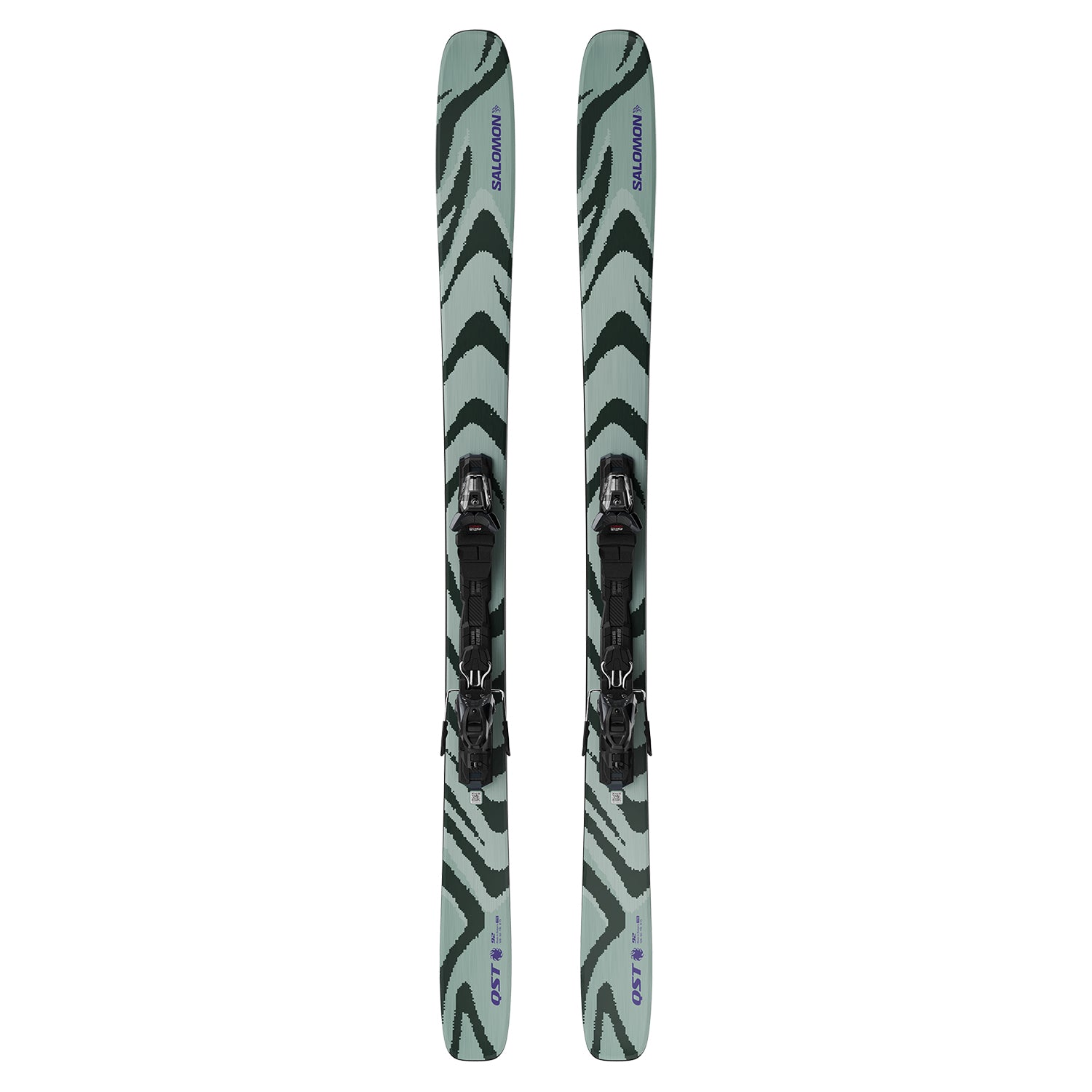 Salomon E QST 92 Skis + M11 GW Ski Bindings 2026 – evo