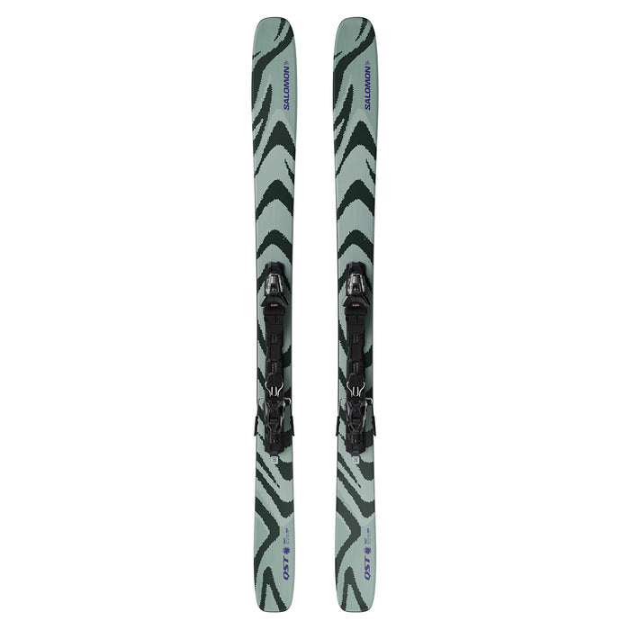 Salomon E QST 92 Skis + M11 GW Ski Bindings 2026