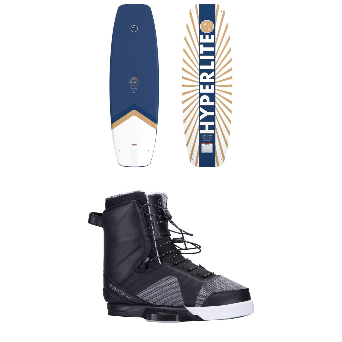 Hyperlite Murray Pro + Team X Wakeboard Package 2026