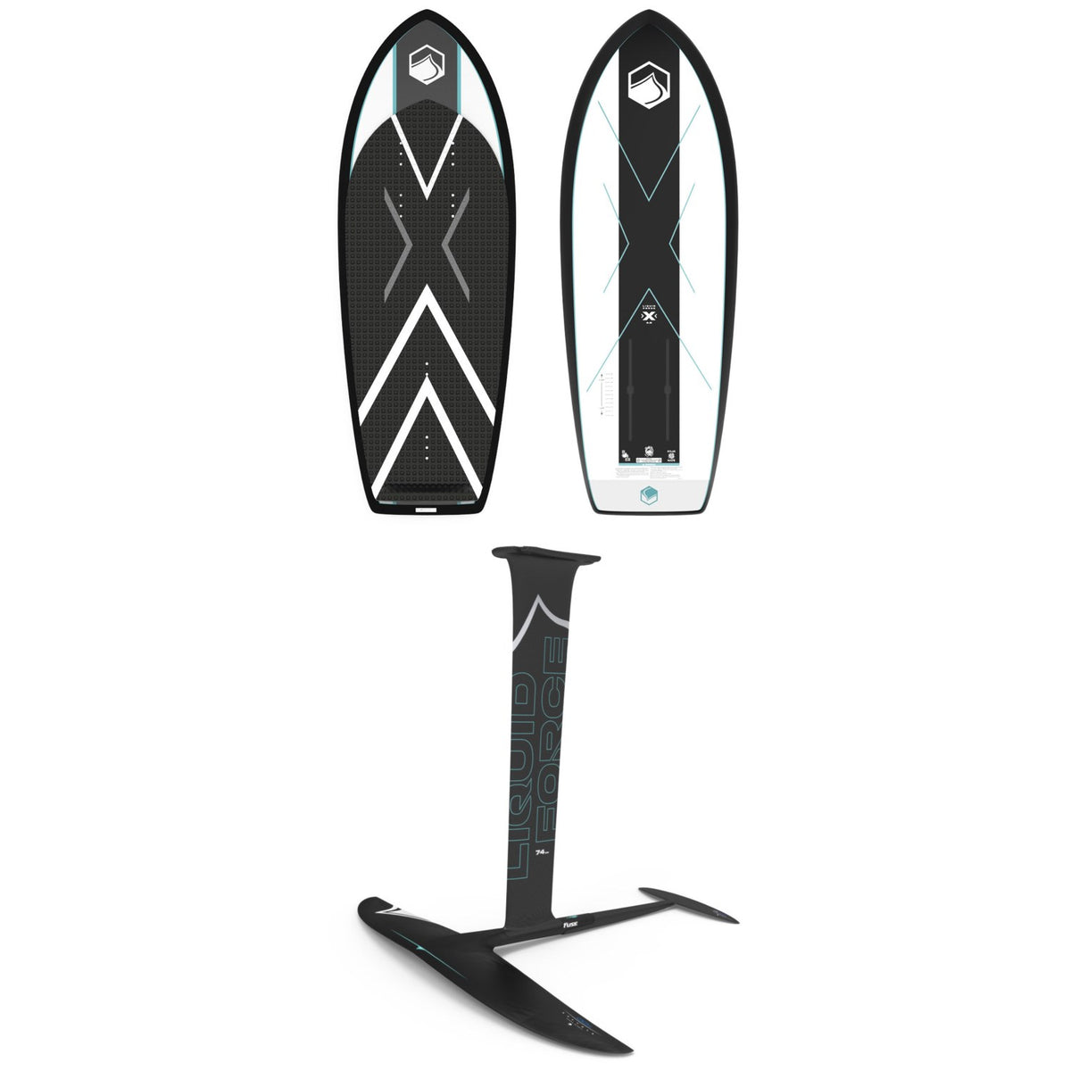 Liquid Force X + Stratus Carbon 1100 FuseLock Foil Package 2026