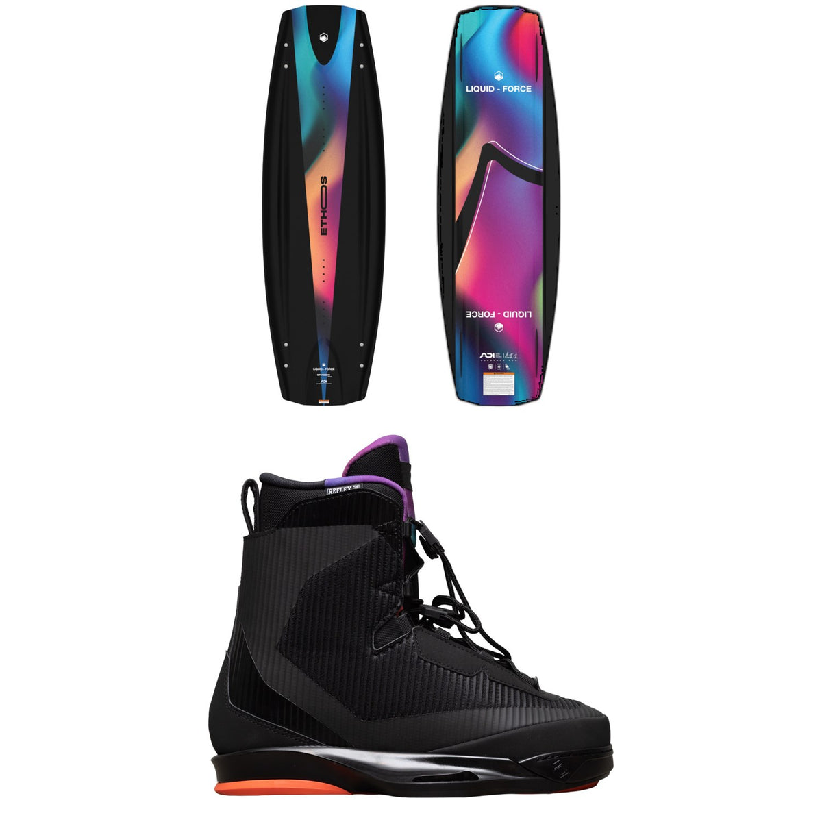 Liquid Force Ethos + Vertex 6X Wakeboard Package 2026