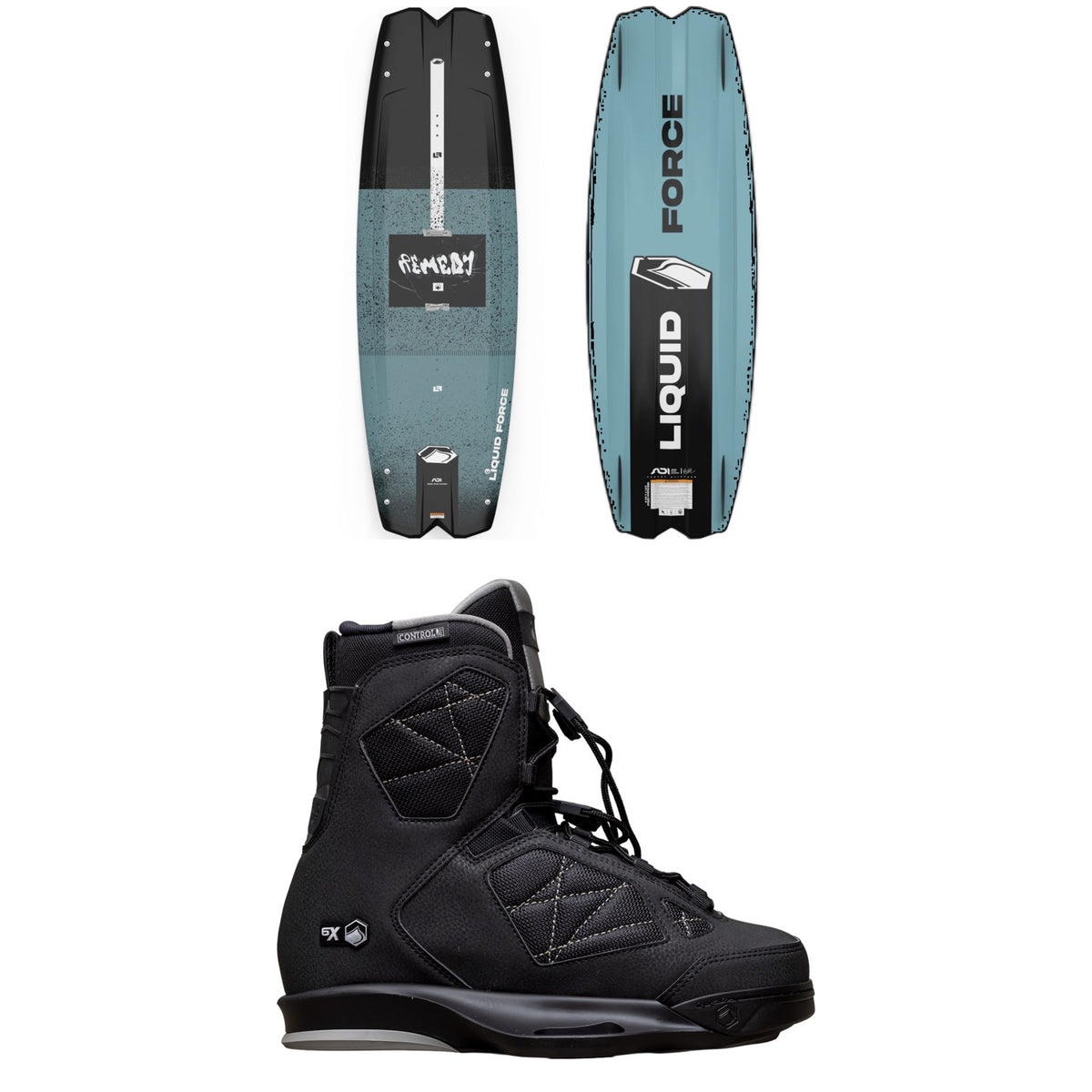 Liquid Force Remedy + Rival 6X Wakeboard Package 2026
