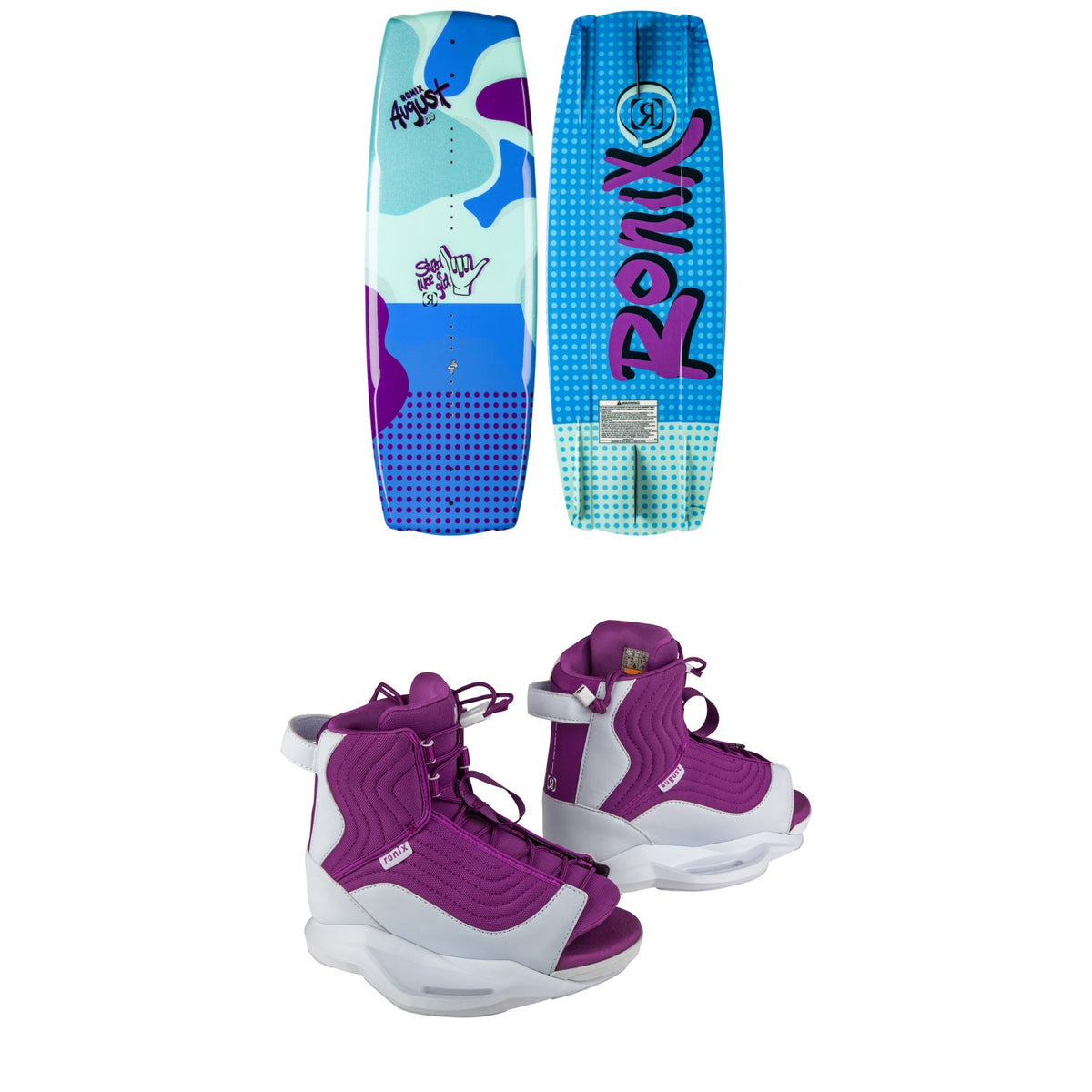 Ronix August + August Wakeboard Package - Girls' 2026