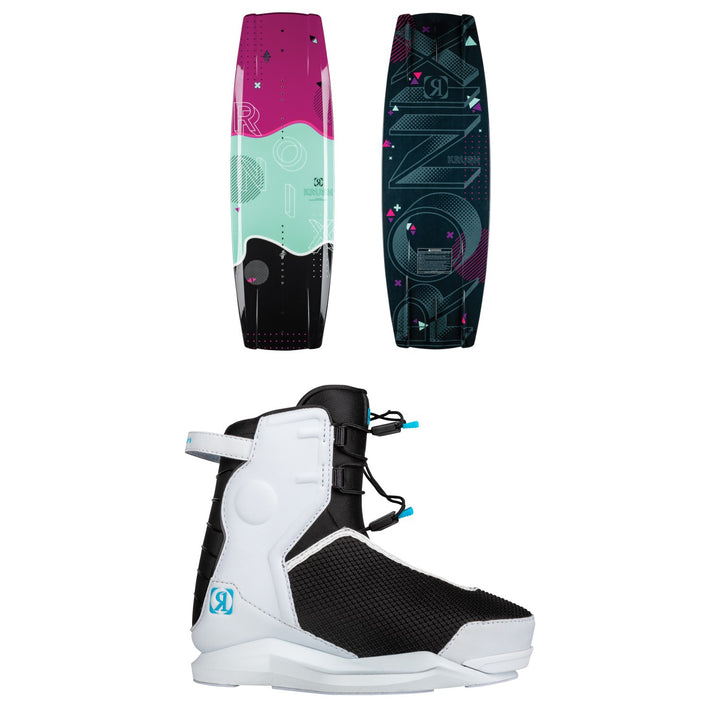 Ronix Krush + Vision Pro Wakeboard Package - Women's 2026